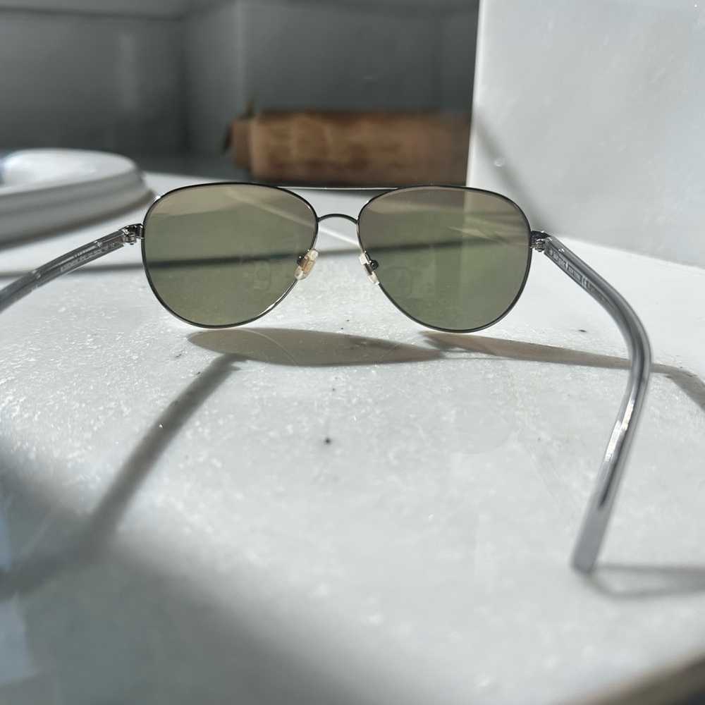 Kate Spade Silver Aviator Glasses - Picture 3 of 5